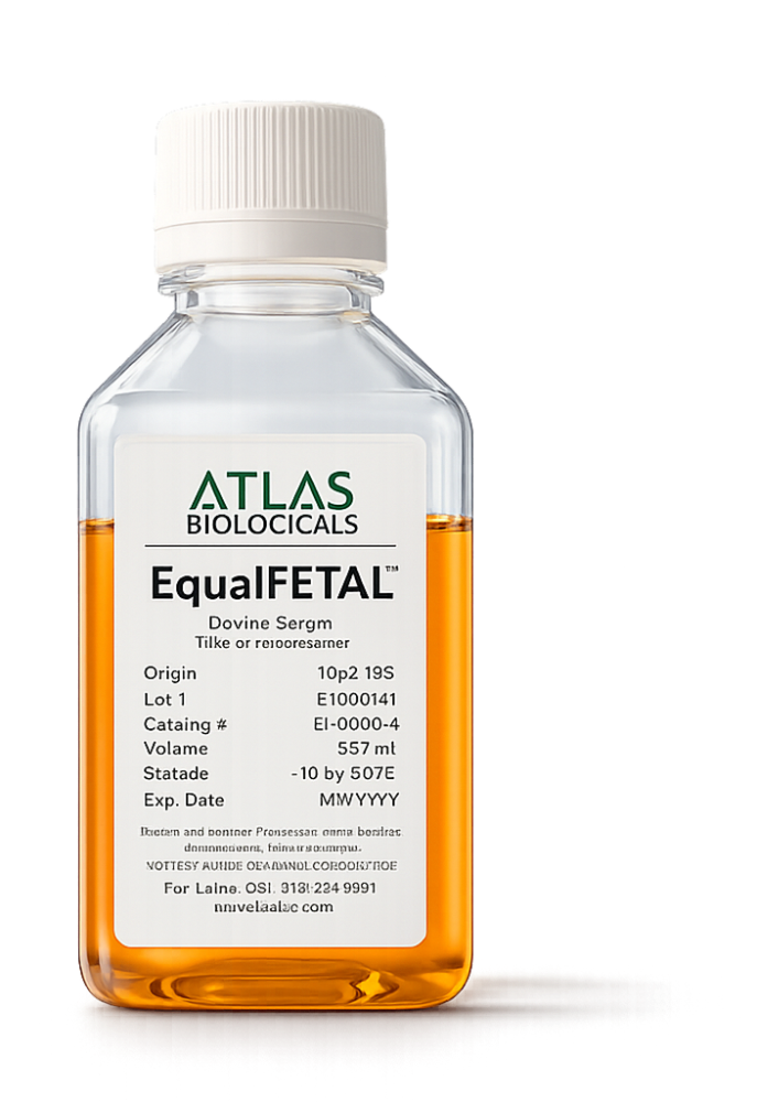 EqualFETAL Bovine Serum bottle